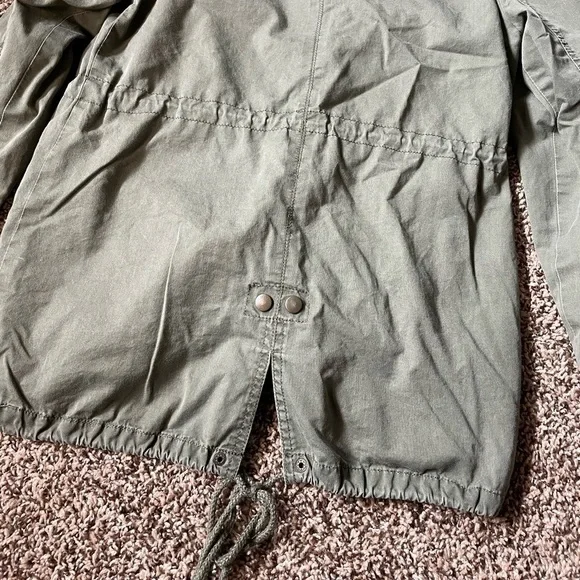 Ambiance medium army green utility jacket - Picture 4 of 12